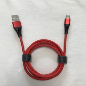 TPE-pikalataus pyöreä alumiinikotelo Flex-taivuttava USB-datakaapeli mikro-USB: lle, tyyppi C, iPhonen salaman lataus ja synkronointi